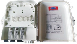 KEXINT KXT-A-8B FTTH Fiber Optik Dağıtım Kutusu 8 Çekirdek Dış Mekan IP66 Su Geçirmez Beyaz