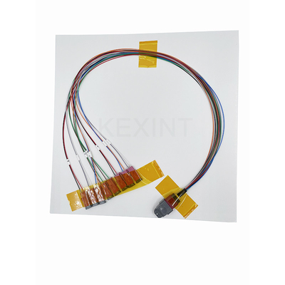 KEXINT MTP (MPO) Kadın APC MDC'ye 16 Fiber Breakout OM4 (50/125) Fiber Optic Patch Cord