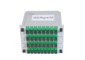 SC APC Fiber Optik Bölücü 1×32 Tek Modlu Düşük PDL Kompakt Tasarım
