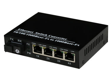 1000Mbps 4 Bağlantı Noktalı Çevrimiçi SFP Fiber Optik Alıcı-Verici Modülü SX/LX Veri Tamponu 256K
