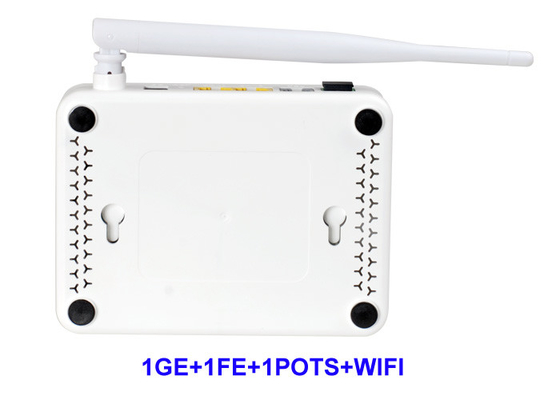 Fiber Ağ ONT Gigabit ONU Cihazı GEPON 1Ge 1 FE 1 Pots WIFI 802.11b/G/N XPON