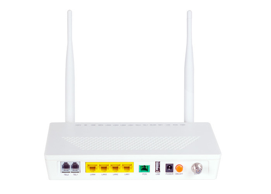 Ethernet 4 Gigabit GEPON ONU 1 USB 4GE 2POTS WIFI CATV Desteği IPv4 ve IPv6 çift yığın