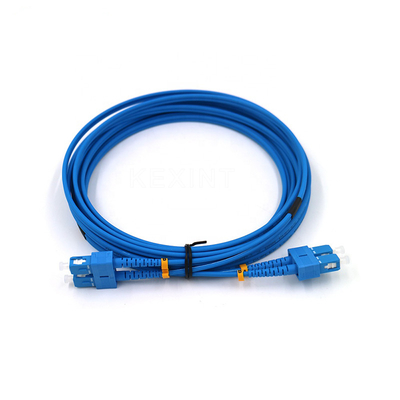 Çift SC/UPC G657A1 9/125 SM 1-50M FTTH Fiber Optik Kablo