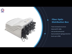 PLC Bölücü Fiber Optik Dağıtım Kutusu IP65 FTTH 8 Çekirdek