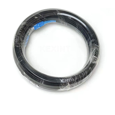Önceden Bağlanmış Ftth Fiber Optik Bırakma Kablosu Patch Cord Sc Upc Apc 1 2 Çekirdek
