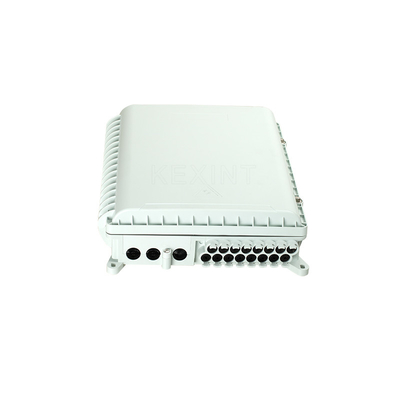 KEXINT PC ABS Fiber Optik Dağıtım Kutusu Duvara Monte FTTH Sonlandırma Kutusu Beyaz