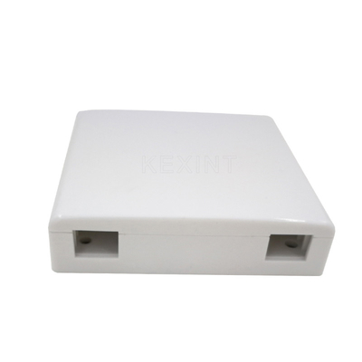 KEXINT Masaüstü Fiber Optik Dağıtım Kutusu 2 Bağlantı Noktalı ABS Malzeme SC LC Konnektör