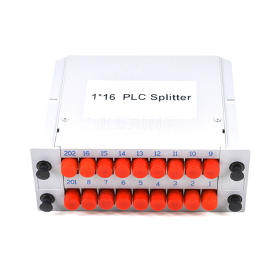 Kexint 1x2 1x4 1x8 1x16 1x32 Beyaz Renk Düşük Kayıp Pasif Fc fiber optik plc splitter Ftth Kaset Uç Tipi