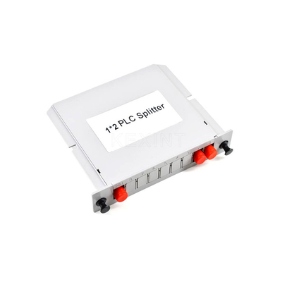 Kexint 1x2 1x4 1x8 1x16 1x32 Beyaz Renk Düşük Kayıp Pasif Fc fiber optik plc splitter Ftth Kaset Uç Tipi