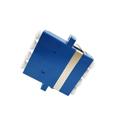 Mükemmel Performans Fiber Optik Adaptör 4 Çekirdekli LC İletişimi FTTH Sistemi Mavi