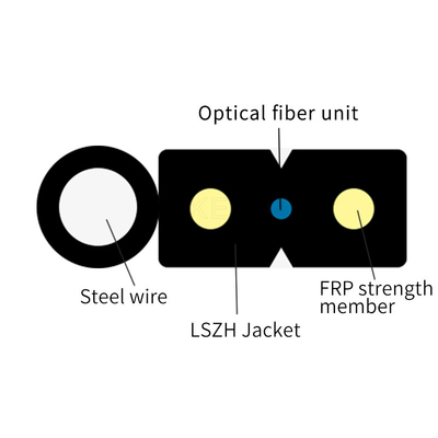 Fiber Optik Saplama Kablosu G652D G657A1 G657A2 Zırhlı Özel Renk
