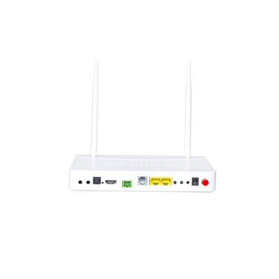 FTTX Fiber Optik Ekipman XPON ONU 1AV 1SPDIF 1HDMI 1POTS 1USB Sesli