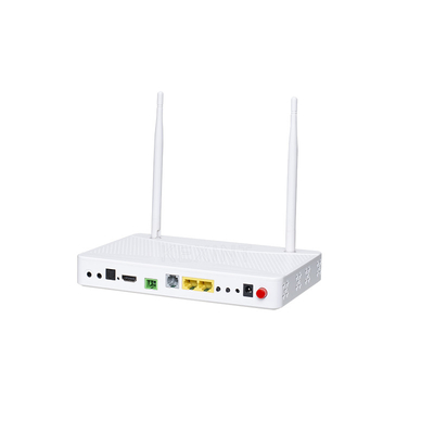 FTTX Fiber Optik Ekipman XPON ONU 1AV 1SPDIF 1HDMI 1POTS 1USB Sesli