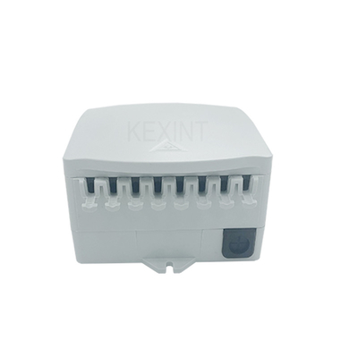 KEXINT 8 Bağlantı Noktalı SC FTTH Fiber Optik Terminal Kutusu Mini Tip ABS Malzemesi