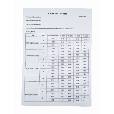 KEXINT 2M MDC UPC to LC UPC Uniboot Duplex Multimode OM4 LSZH (OFNR) 2.0mm Fiber Optic Patch Kablosu