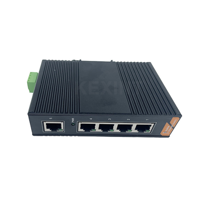 KEXINT Gigabit 5 Elektrikli Port Endüstriyel Sınıf (POE) Güç Üzerine Ethernet Değiştiricisi
