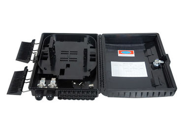 16 Çekirdekli Açık Fiber Optik Dağıtım Kabini Siyah PC ABS PE Fiber Ekleme 1*16