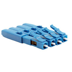 Mavi LC Tipi Fiber Optik Hızlı Bağlantı, Optik Kablo Birleştirici FTTH