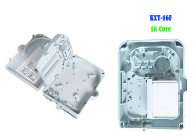 Küçük Fiber Optik Duvar Kutusu Fiber Ekleme 16 Çekirdek IP65 Anti UV Hafif Ağırlık