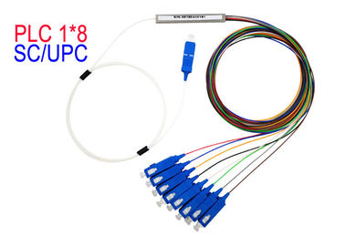 UPC Fiber Optik PLC Bölücü Mini Modül 1650 Çalışma Dalga Boyu Maks