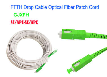 LSZH Kılıf Malzemesi Fiber Optik Kablo Bağlantı Kablosu, Konnektör SC/APC SC/UPC 50M