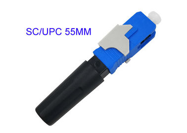 SC/UPC Hızlı Fiber Optik Hızlı Bağlantı 0.3dB Ekleme Kaybı 50cm Düz Tip