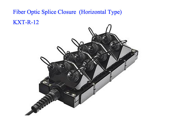 Su geçirmez 12 Çekirdekli Fiber Optik Kapatma Mini Off Road Anten ODVA IP68 Terminal Kutusu