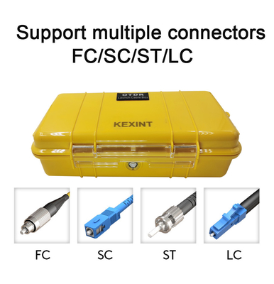 OTDR Lansman Kablo Kutusu Fiber Optik Alet Dış Mekan SC/APC LC/APC Konnektör 1km SM 1310/1550nm