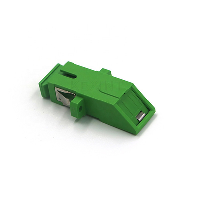Yeşil SC APC 0.2db FTTH Fiber Optik Deklanşör Adaptörü